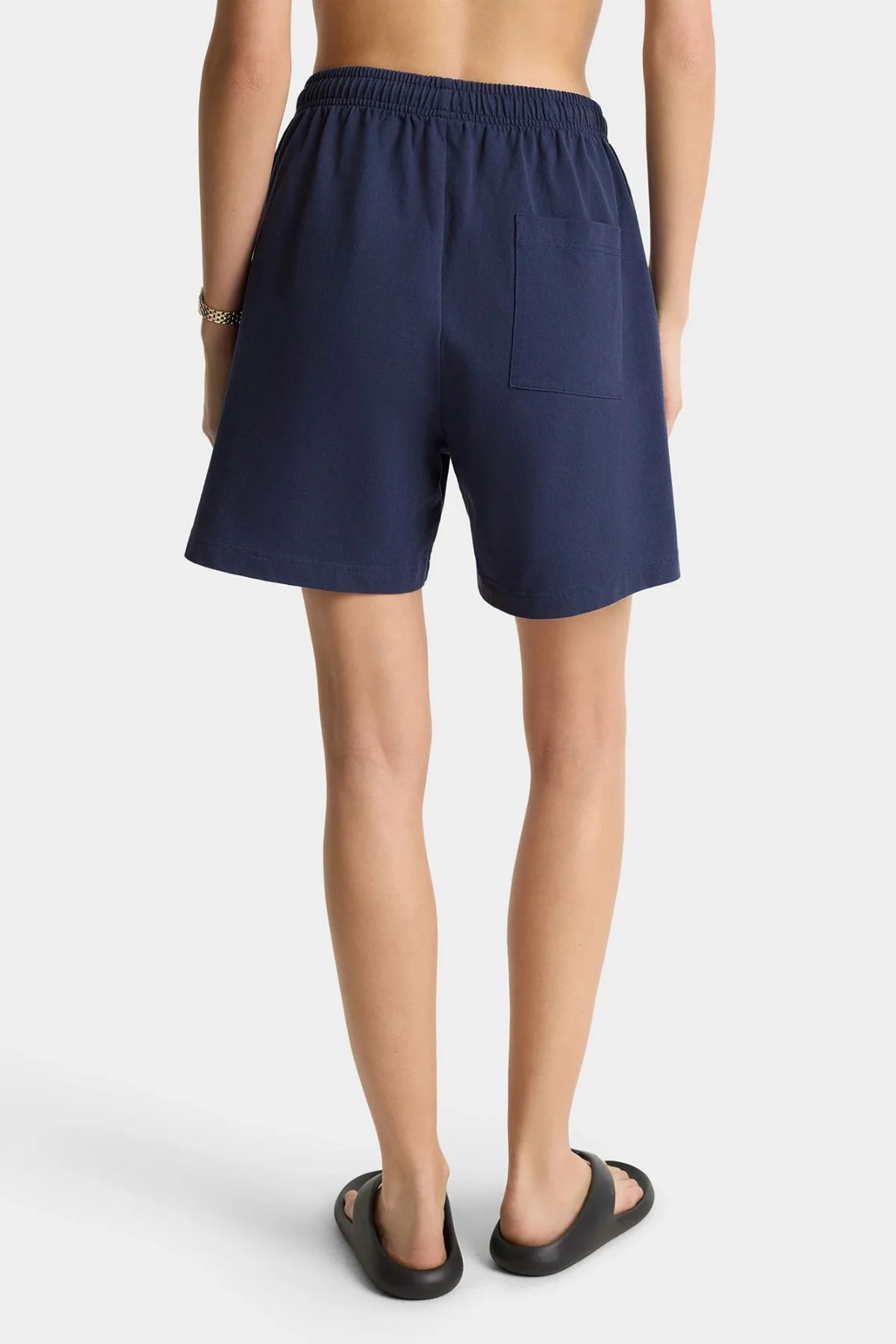 Sporty & Rich Eden Crest Gym Short - Dark Navy - Image 3