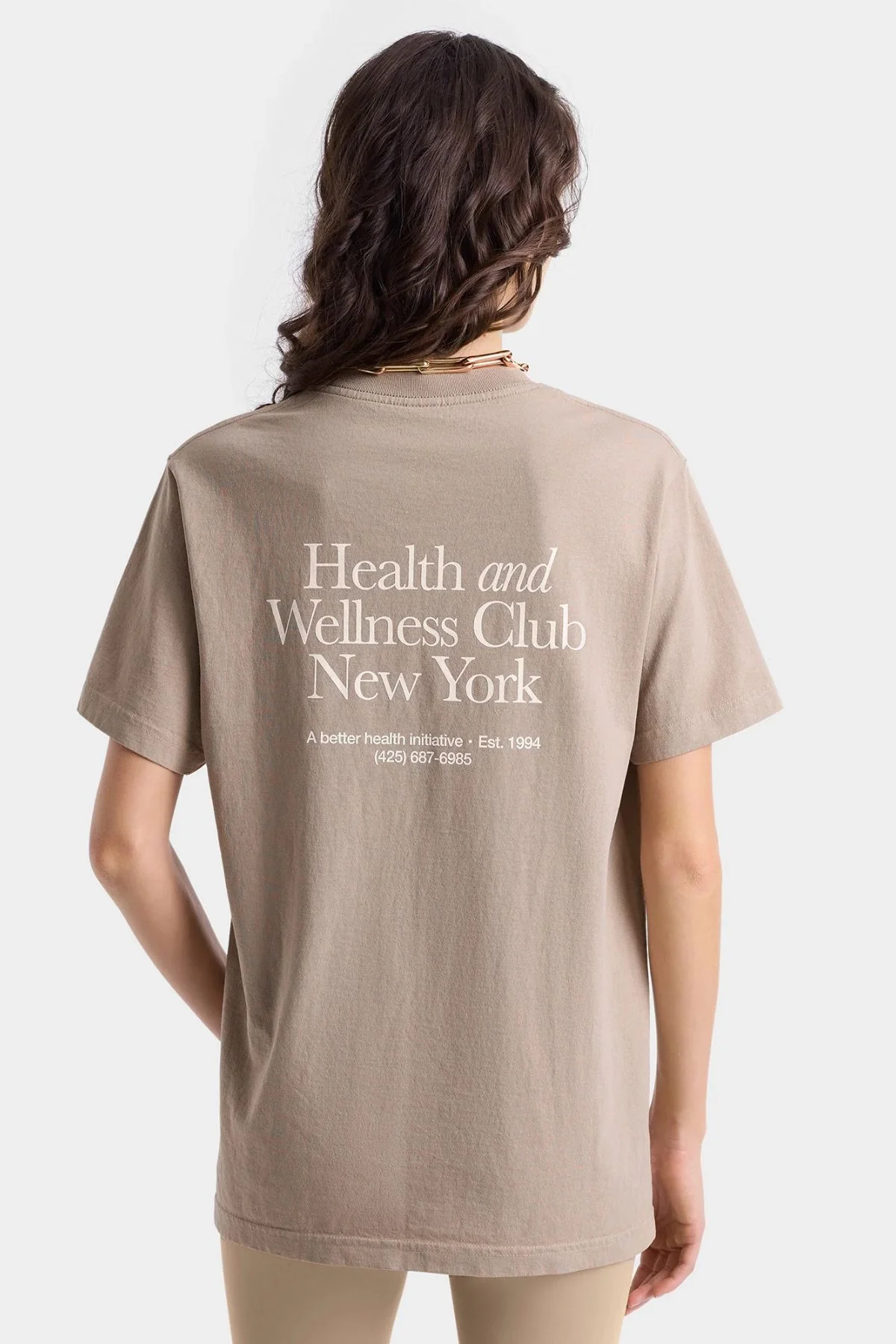 Sporty & Rich HWCNY T-Shirt - Elephant - Image 2