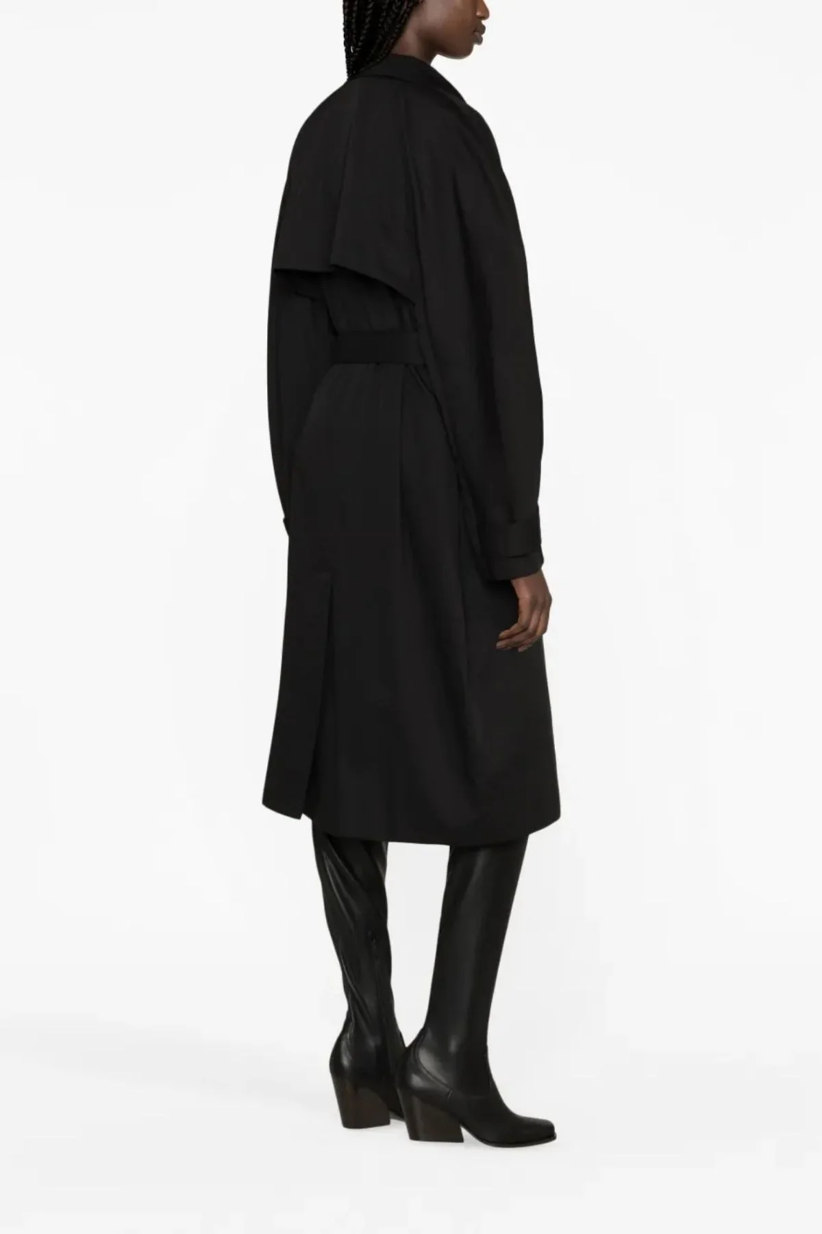 Stella McCartney Double Breasted Iconic Trench - Black - Image 4