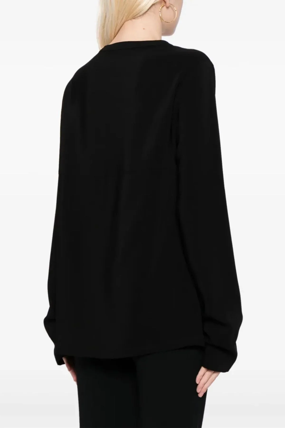 Stella McCartney Iconic Half Zip Top - Black - Image 4