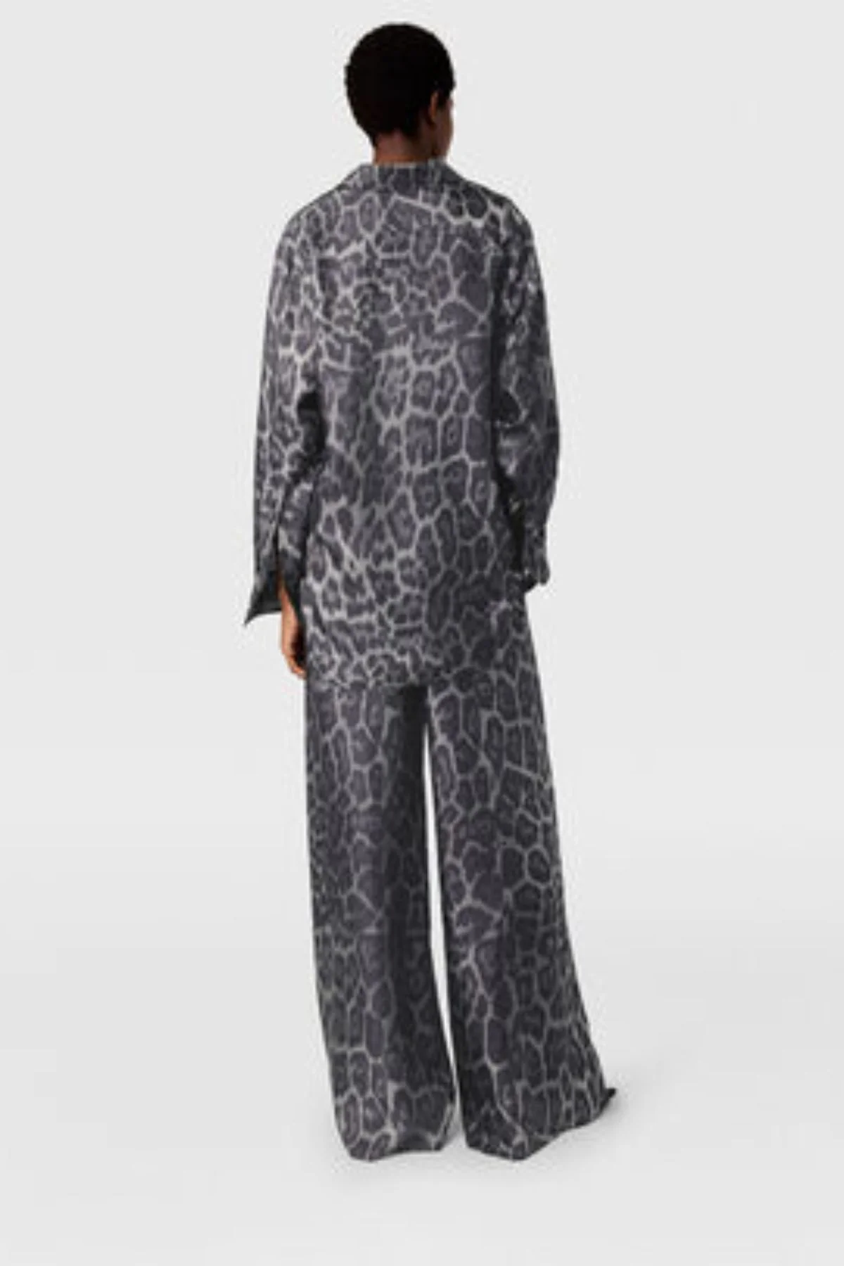 Stella McCartney Leopard Shirt - Ash Grey - Image 3