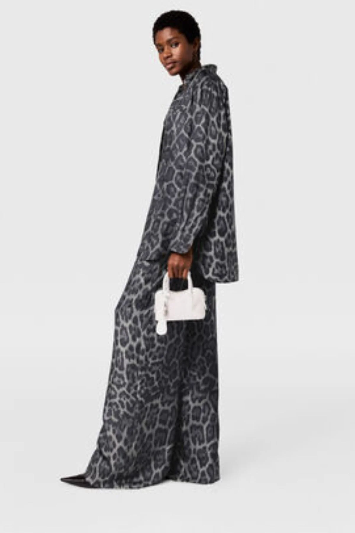 Stella McCartney Leopard Shirt - Ash Grey - Image 4