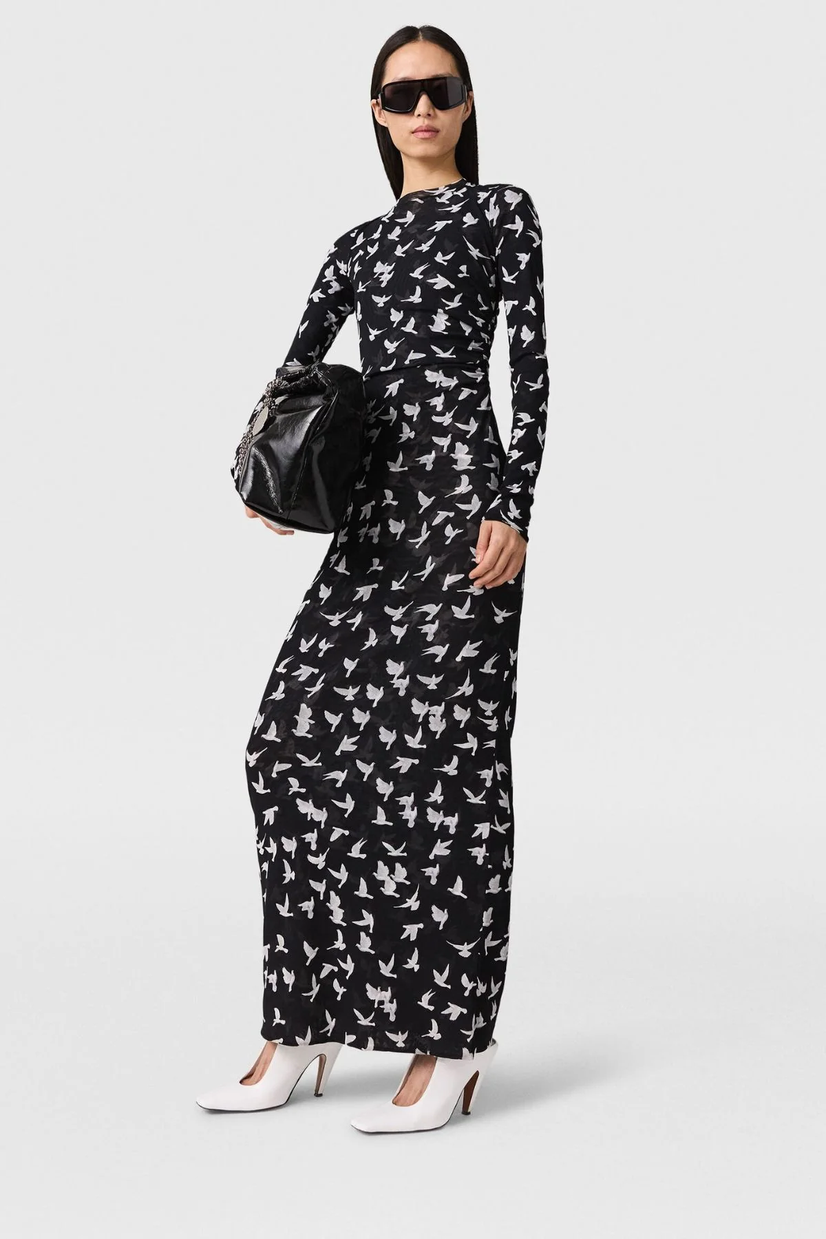 Stella McCartney Mesh Haze Dress - Black - Image 2