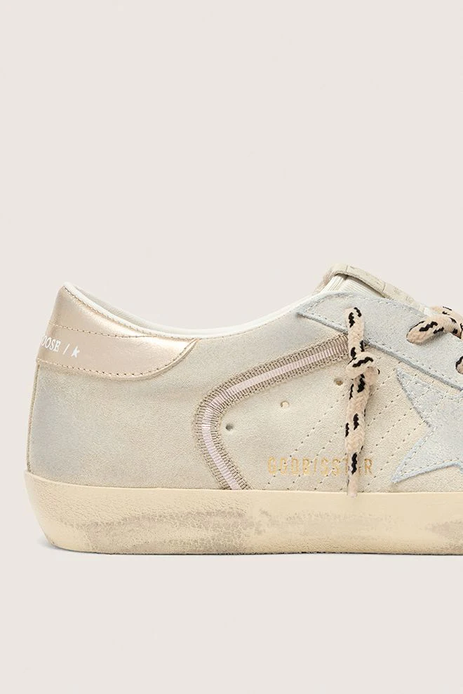 Golden Goose Super Star Suede - Beige/ Platinum - Image 5