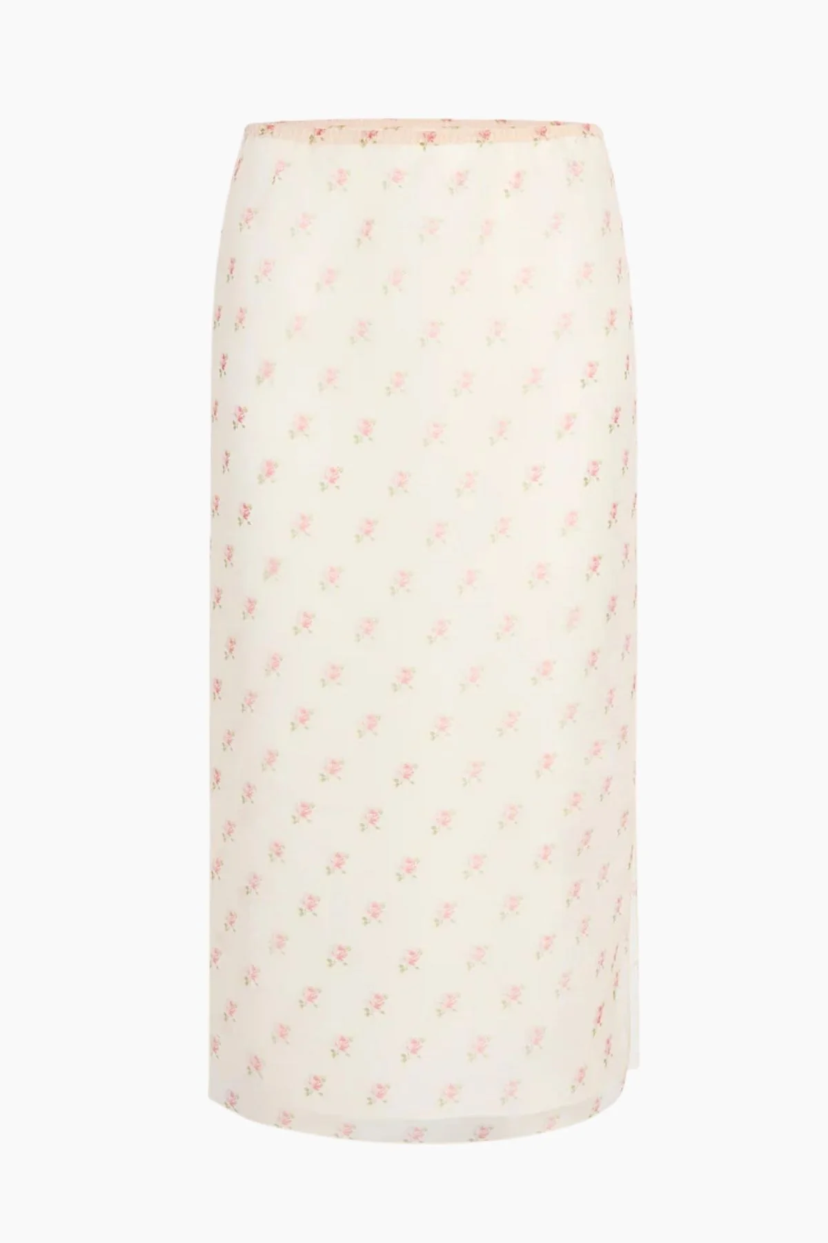 KHAITE Sydni Skirt - Soft Pink