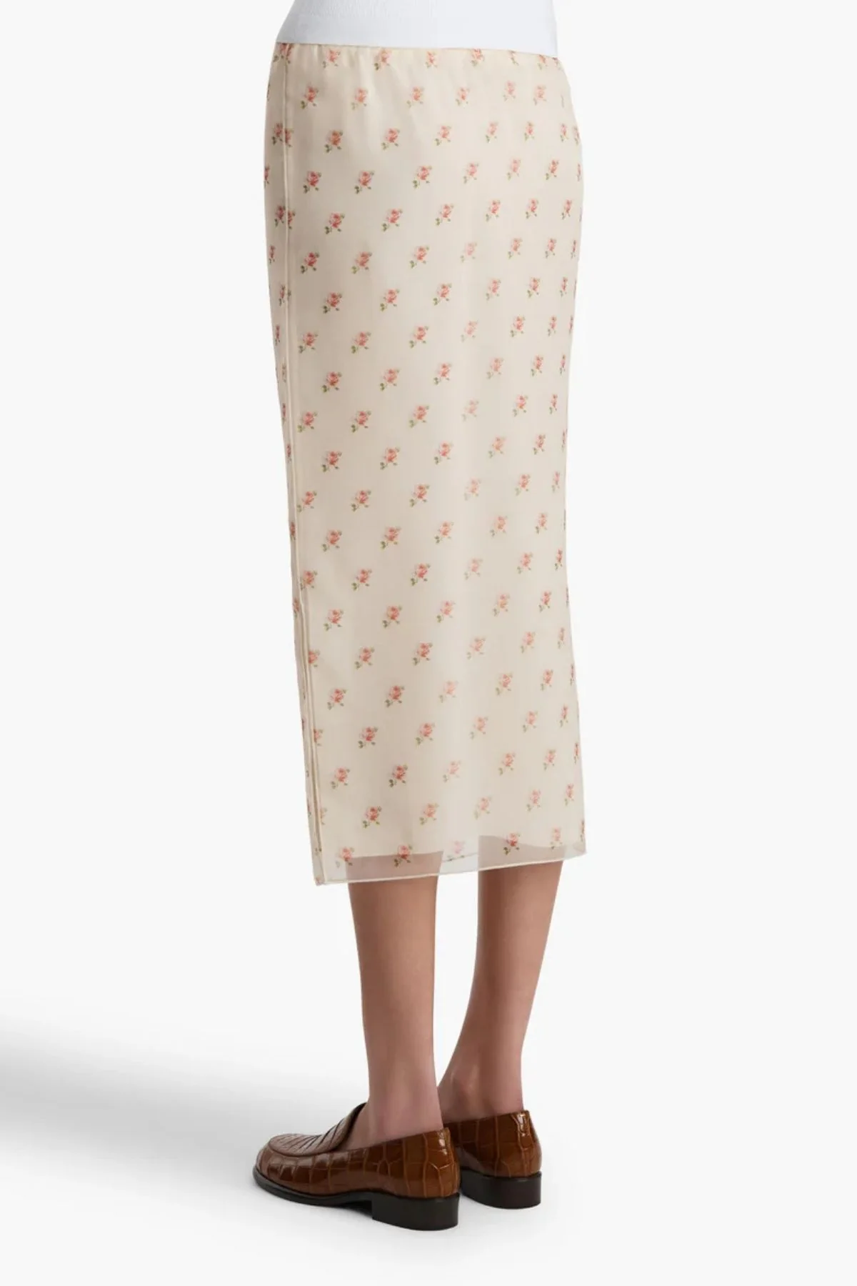 KHAITE Sydni Skirt - Soft Pink - Image 4
