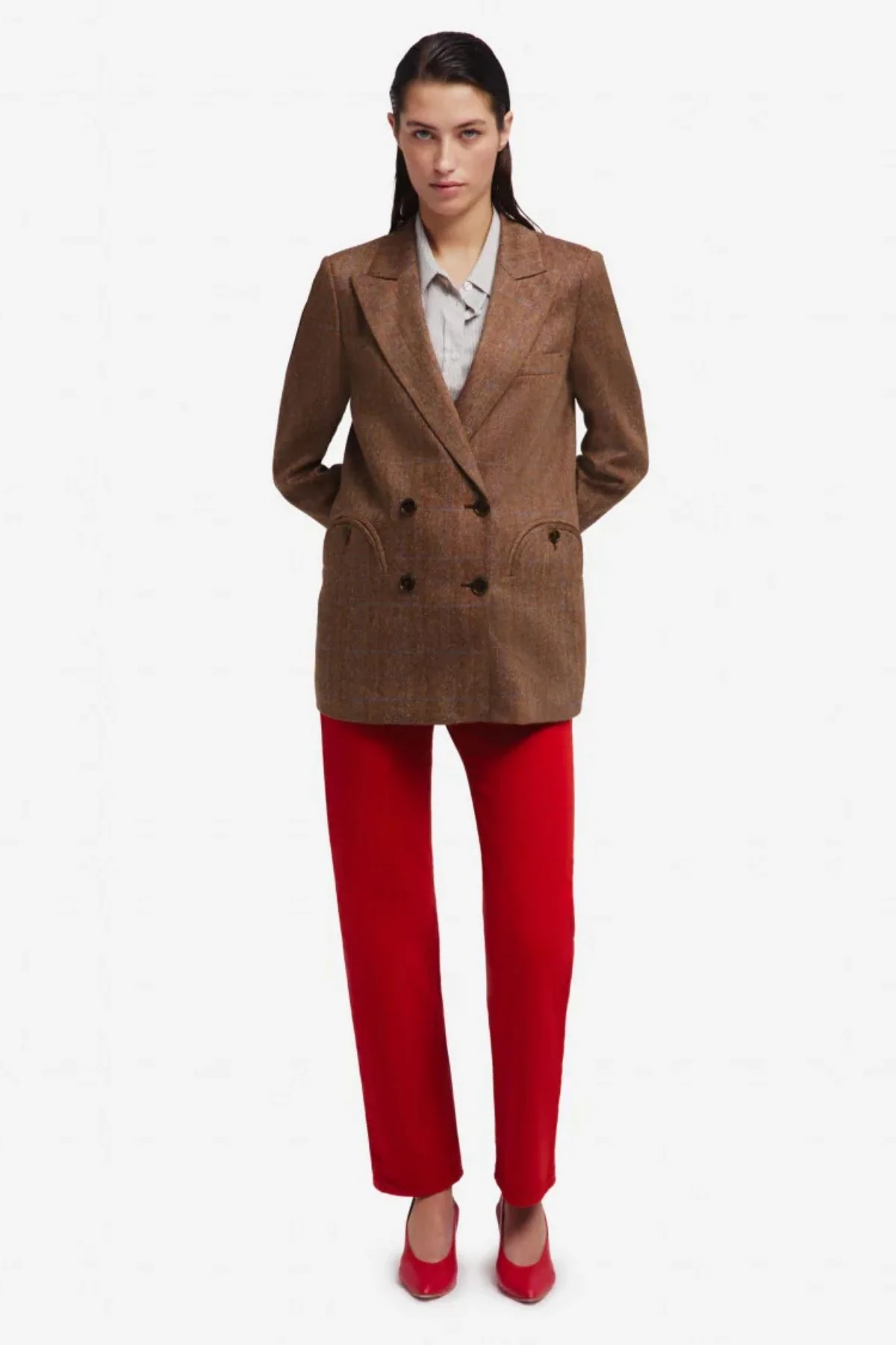 BLAZÉ Milano Takanuya Everyday Blazer - Cherrywood - Image 2