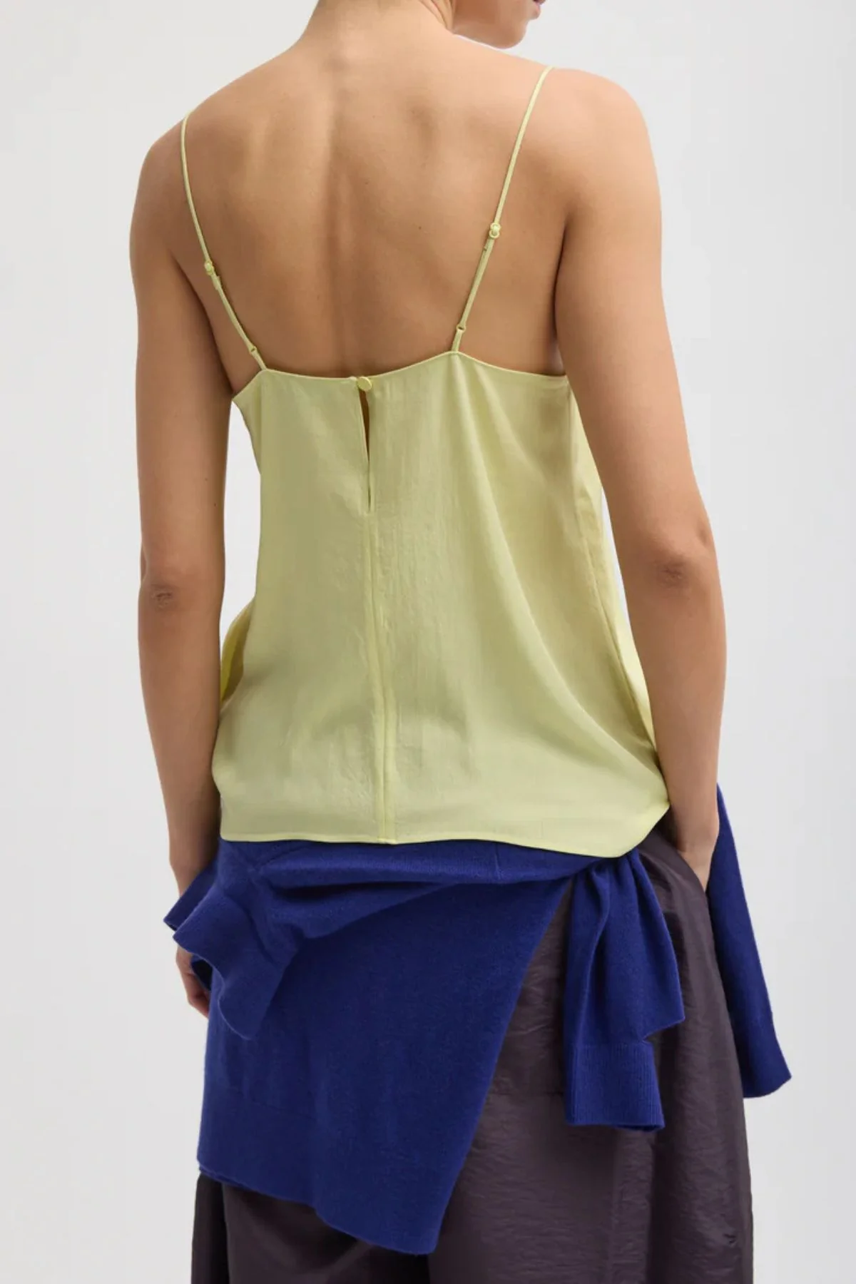 Tibi The Slip Cami - Celery - Image 2