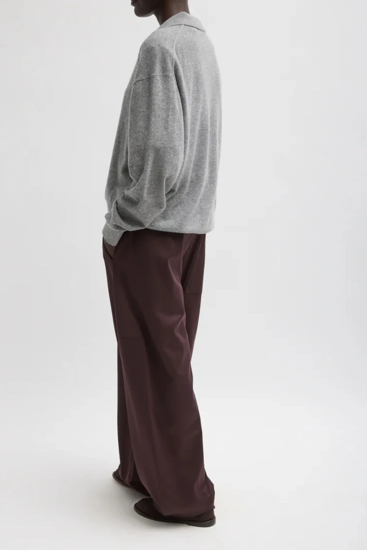 Tibi Active Knit Winslow Pant - Brown - Image 2