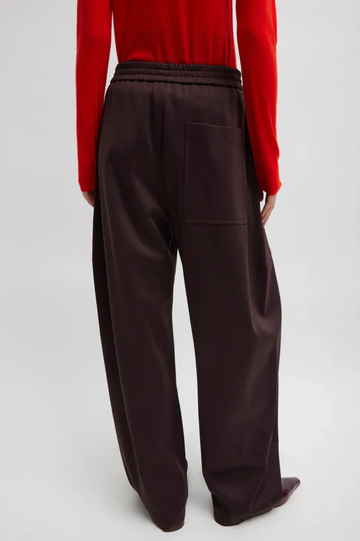 Tibi Active Knit Winslow Pant - Brown - Image 4