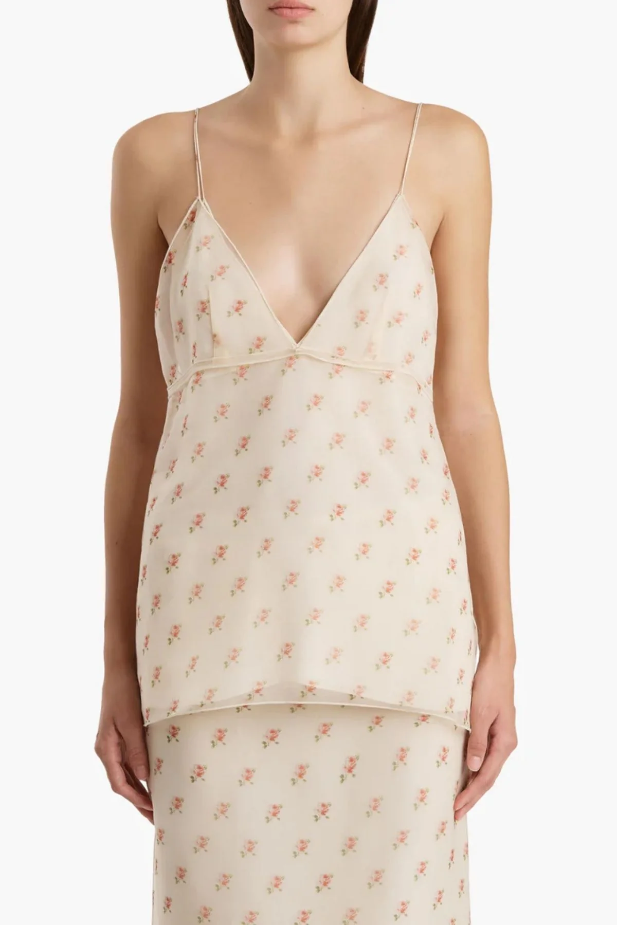 KHAITE Timy Top - Soft Pink - Image 6