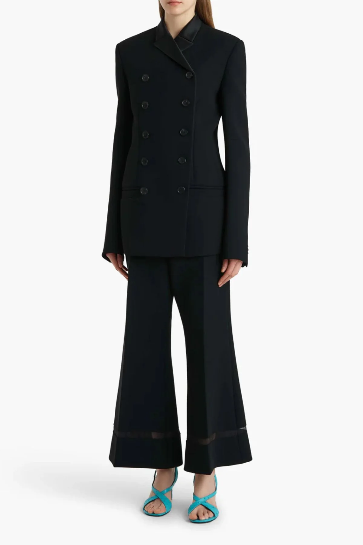 KHAITE Wallace Pant - Black - Image 2
